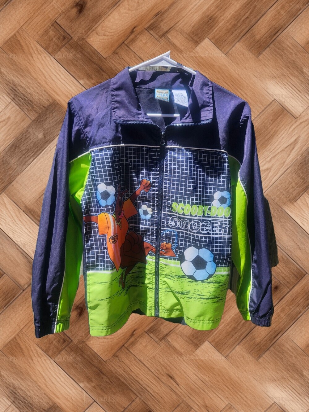 ​Scooby-Doo Vintage Soccer Windbreaker Jacket ⚽️🐕